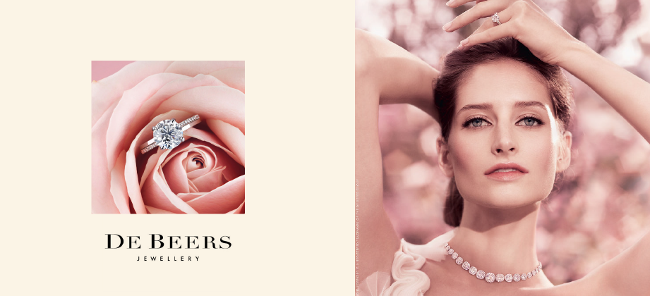 De Beers — бриллианты навсегда Бриллиантовое кольцо De Beers