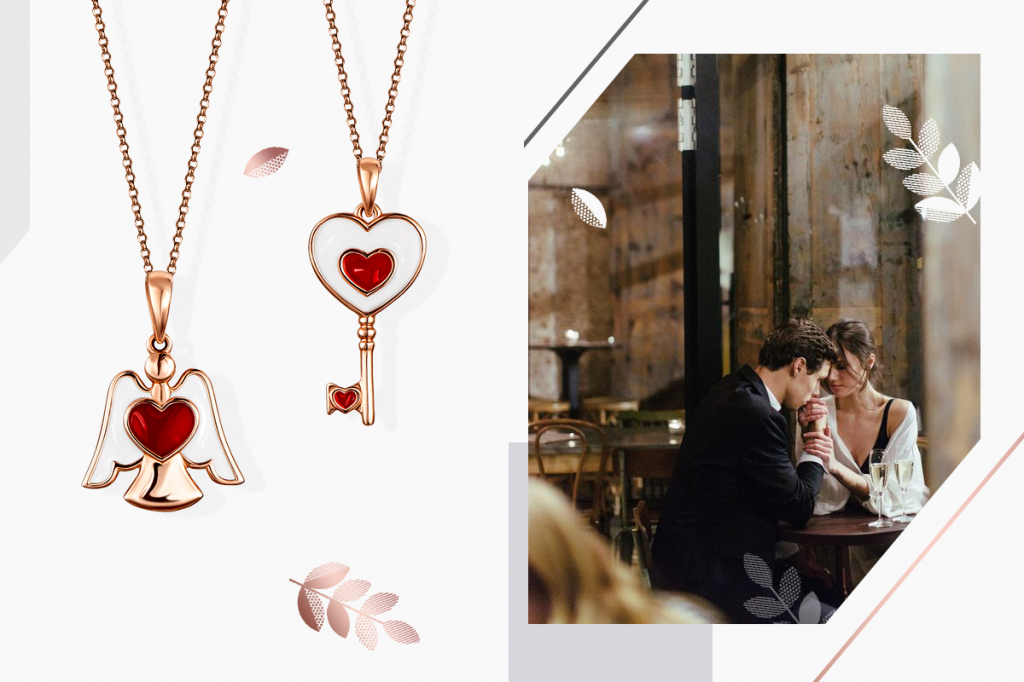 Твоя любовь всегда с тобой Подвески Valentine