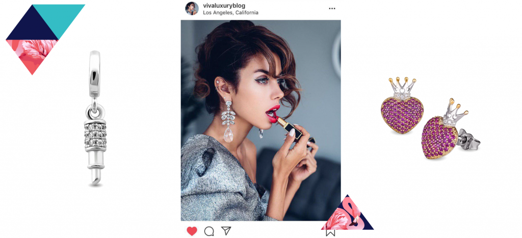 Украшения для Beauty блогера Шарм Помада