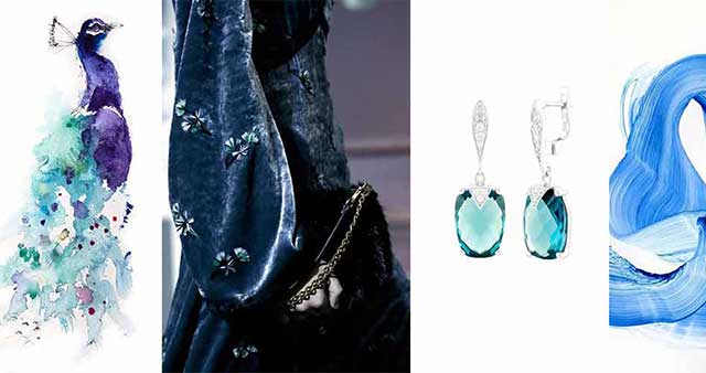 серьги с топазиками