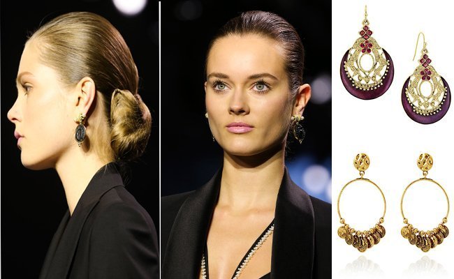 Антикварные серьги от дома моды Altuzarra Антикварные серьги от дома моды Altuzarra